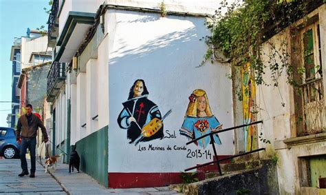 el alto ferrol|Las Meninas de Canido convierten el barrio alto de Ferrol en la。